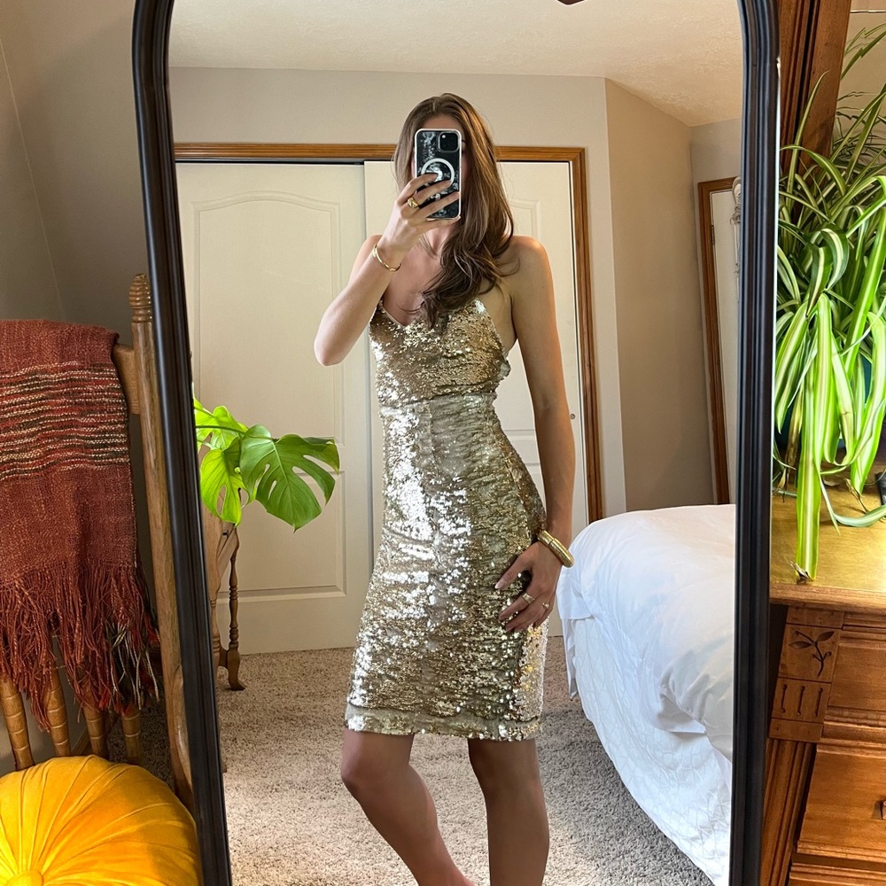 ASTR the Label Sequin Cocktail Dress
